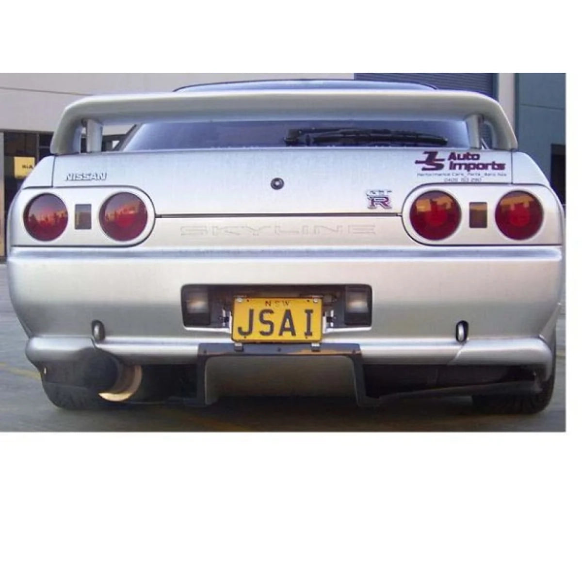 Top Secret Style Carbon Fiber Rear Diffuser – Nissan Skyline R32 GTR (1989 - 1994)