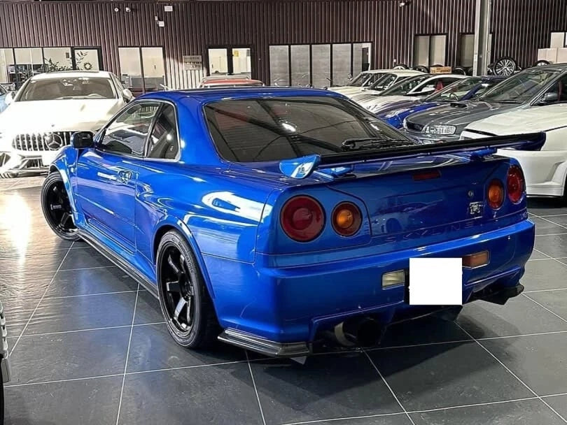 Nismo Style Forged Carbon Rear Spats - Nissan Skyline R34 GTR (1999 - 2002)