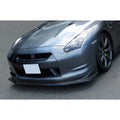 Kansai 2J Style Carbon Fiber Front Lip – Nissan GT-R R35 (2008 - 2011) CBA