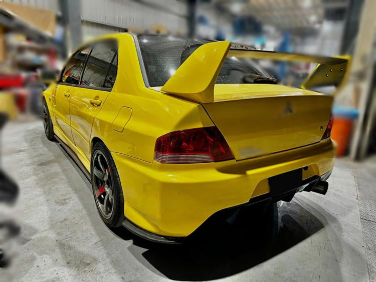 DAMD Style Carbon Fiber Side Skirts - Mitsubishi Evolution 7 8 9 ( 2001 TO 2007 ) CT9A