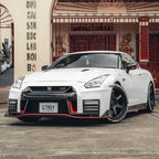 Nismo Style Half Carbon Fiber Front Bumper - Nissan GT-R R35 ( 2008 - 2016 ) CBA / DBA