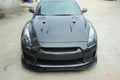 T Racing Style Carbon Fiber Front Bumper – Nissan GT-R R35 (2008 - 2016) CBA / DBA