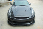T Racing Style Carbon Fiber Front Bumper – Nissan GT-R R35 (2008 - 2016) CBA / DBA
