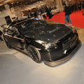 Varis Wide Style Carbon Fiber Front Lip - Nissan GT-R R35 ( 2008 - 2011 ) CBA