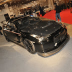 Varis Wide Style Carbon Fiber Front Lip - Nissan GT-R R35 ( 2008 - 2011 ) CBA