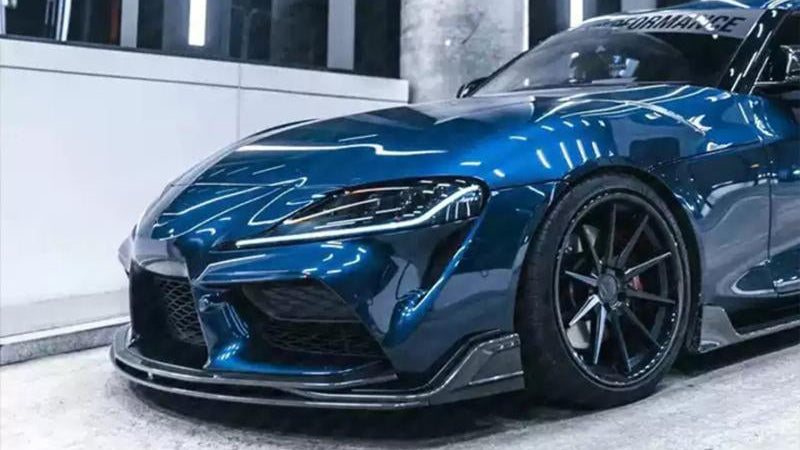 Carbon Fiber Front Lip - Toyota A90 Supra ( 2019 - 2025 )