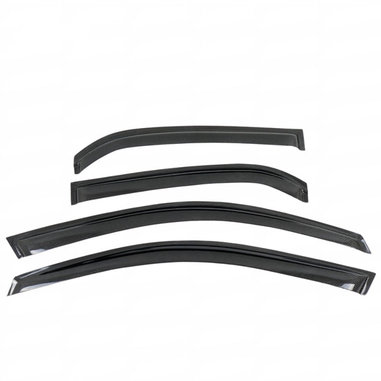 Carbon Fiber Window Visor  - Mitsubishi Evolution 7 8 9 ( 2001 TO 2007 ) CT9A
