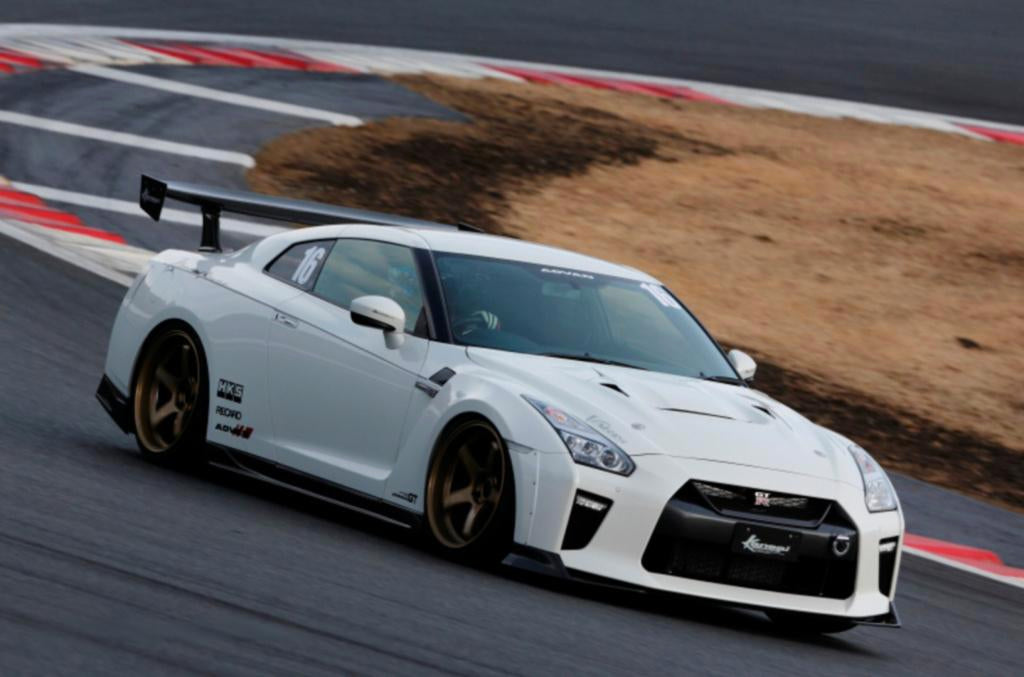Carbon Fiber Front Lip – Nissan GT-R R35 (2017+) 4BA