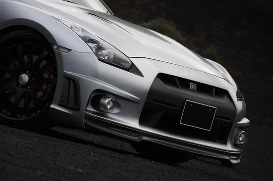 Wald Style Carbon Fiber Front Bumper – Nissan GT-R R35 (2008 - 2016) CBA / DBA