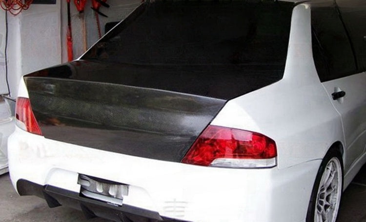 OEM Style Carbon Fiber Trunk - Mitsubishi Evolution 7 8 9 ( 2001 TO 2007 ) CT9A