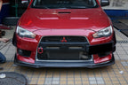 Ralliart Style Carbon Fiber Front Lip - Mitsubishi Evolution X (2007-2016) CZ4A
