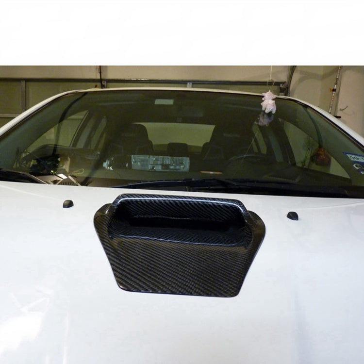 C-W Style Carbon Fiber Hood Scoop - Mitsubishi Evolution X (2007-2016) CZ4A