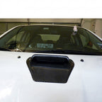C-W Style Carbon Fiber Hood Scoop - Mitsubishi Evolution X (2007-2016) CZ4A