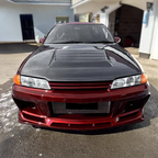 DMAX Style Carbon Fiber Bonnet – Nissan Skyline R32 (1989 - 1994) GT-R