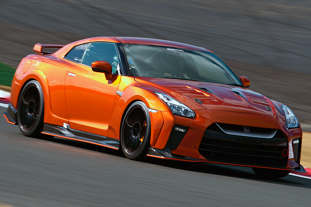 Top Secret Style Half Carbon Fiber Front Bumper – Nissan GT-R R35 (2008 - 2016) CBA / DBA