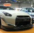 Mines Style Carbon Fiber Front Lip - Nissan GT-R R35 ( 2008 - 2011 ) CBA