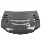 Voltex Style Carbon Fiber Hood  - Mitsubishi Evolution 7 8 9 ( 2001 TO 2007 ) CT9A