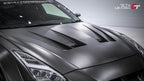 Liberty Walk V3 Style Carbon Fiber Bonnet – Nissan GT-R R35 (2016+) 4BA