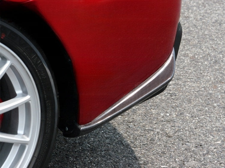 Chargespeed Carbon Fiber Rear Spats - Mitsubishi Evolution X (2007-2016) CZ4A
