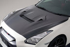 Varis Style Carbon Fiber Bonnet – Nissan GT-R R35 (2016+) 4BA