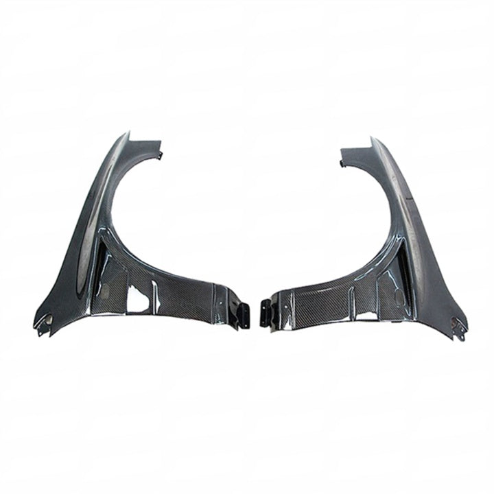 Voltex X Style Half Carbon Fiber Front Fender - Mitsubishi Evolution 7 8 9 ( 2001 TO 2007 )