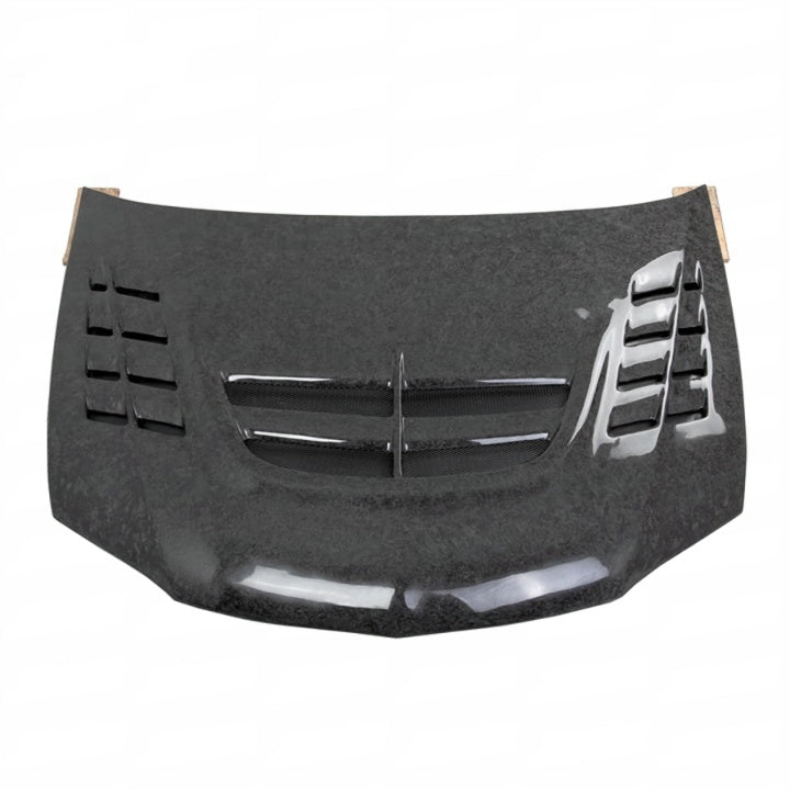 Voltex Style Forged Carbon Hood  - Mitsubishi Evolution 7 8 9 ( 2001 TO 2007 ) CT9A