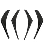 Voltex X Style Carbon Fiber Front Canard - Mitsubishi Evolution 7 8 9 ( 2001 TO 2007 ) CT9A