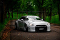 Liberty Walk Style Half Carbon Fiber Front Bumper – Nissan GT-R R35 (2008 - 2016) CBA / DBA