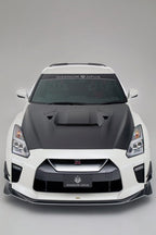 Varis Magnum Opus Style Forged Carbon Front Lip – Nissan GT-R R35 (2016+) 4BA