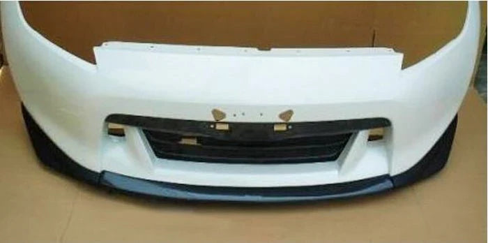 JDM Style Carbon Fiber Front Lip - Nissan 370Z ( 2009 - 2012 ) Z34