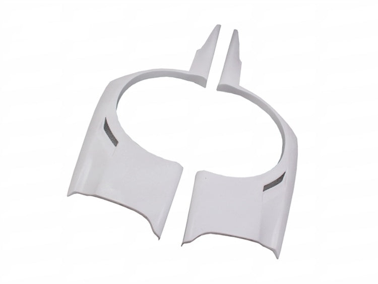 Voltex Style Carbon Fiber Rear Fender Add-Ons - Mitsubishi Evolution 8 & 9 (2003-2007) CT9A
