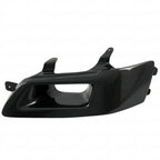 Carbon Fiber Left Vented Headlight Replacement - Mitsubishi Evolution 7 8 9 ( 2001 TO 2007 ) CT9A