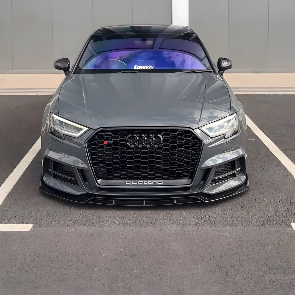 Carbon Fiber Front Lip - Audi A3 S3 Sedan (2017-2020) 8V