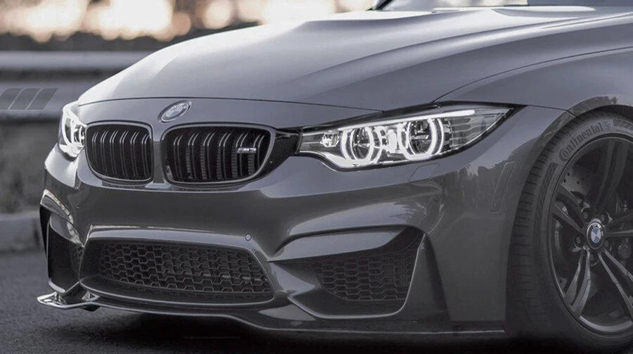 SZCZY Style Carbon Fiber Front Lip - BMW M4 F82 (2014-2020)