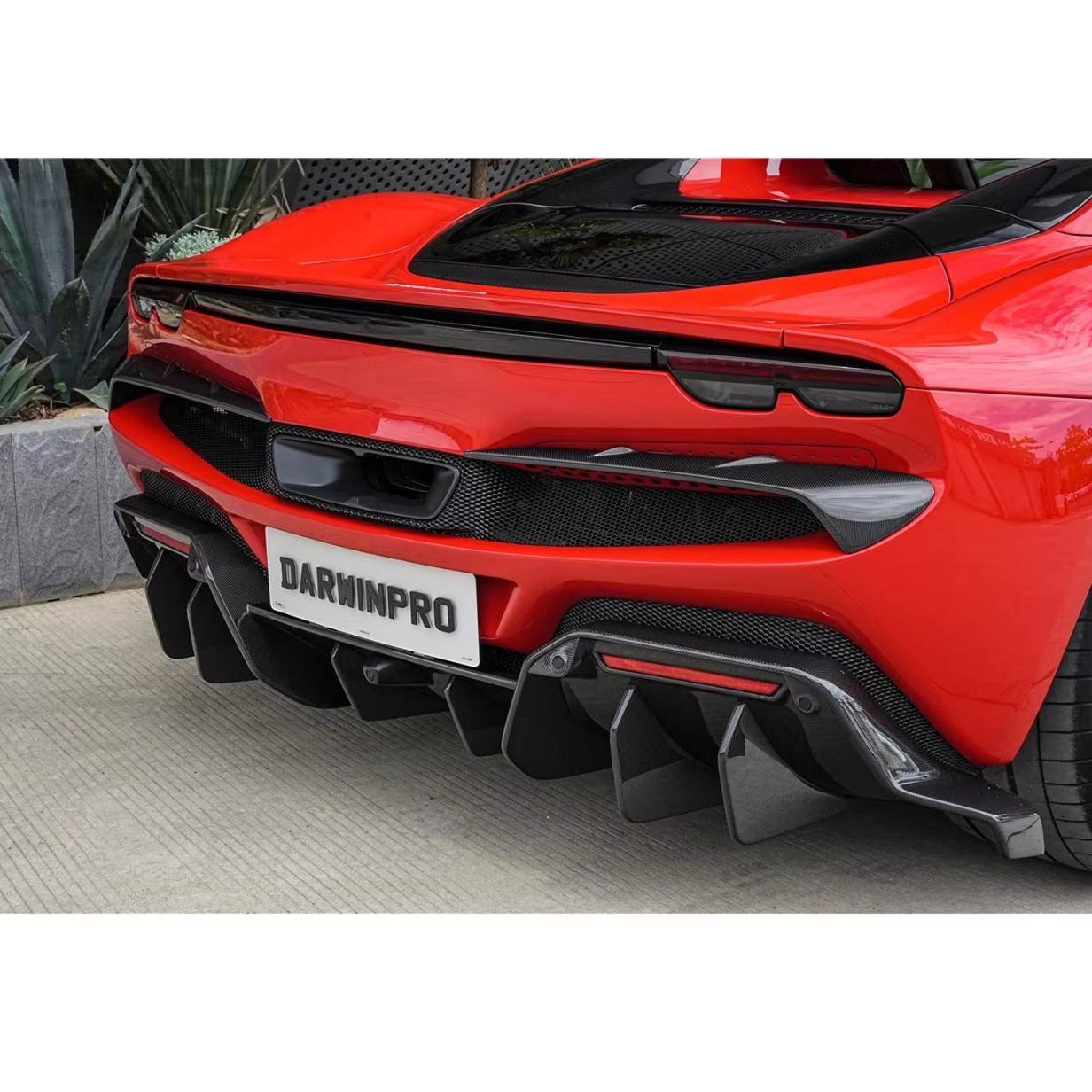 IMP Performance Carbon Fiber Rear Diffuser - Ferrari 296 GTB & GTS (2022-2025)