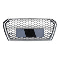 RS4 Style Honeycomb Grill - Audi A4 S4 RS4 Sedan Hatchback (2015-2020) B9