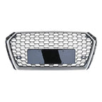 RS4 Style Honeycomb Grill - Audi A4 S4 RS4 Sedan Hatchback (2015-2020) B9
