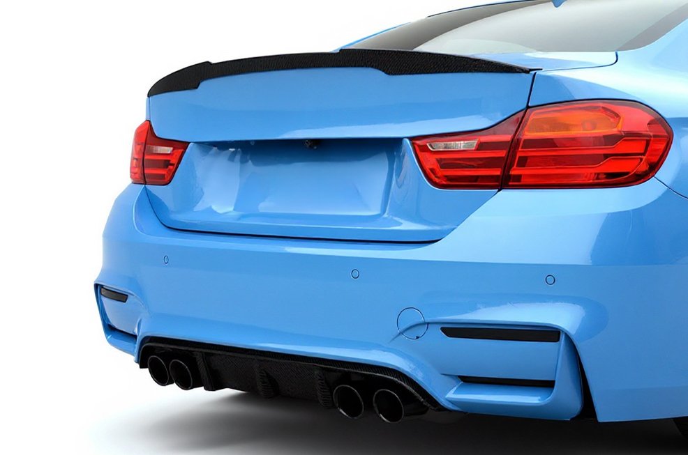 CZY Style Carbon Fiber Rear Diffuser - BMW M4 F82 (2014-2020)
