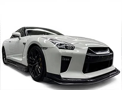 Black Sails Style Carbon Fiber Front Lip – Nissan GT-R R35 (2016+ ) 4BA