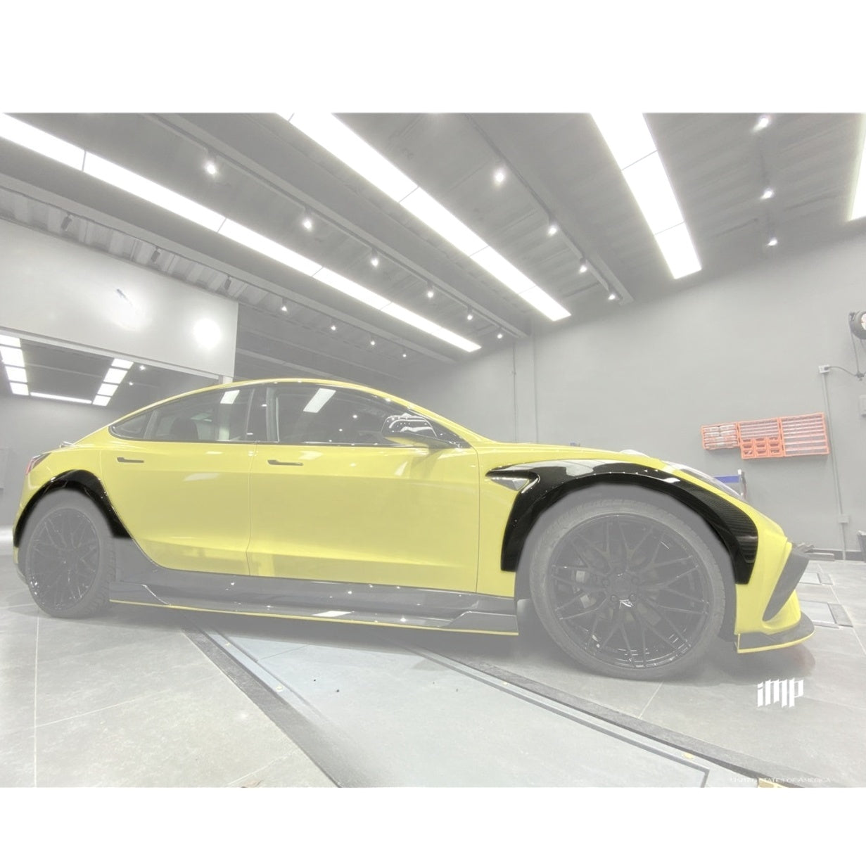 IMP Performance Carbon Fiber Wheel Arches V2 - Tesla Model 3 (2017-2022)