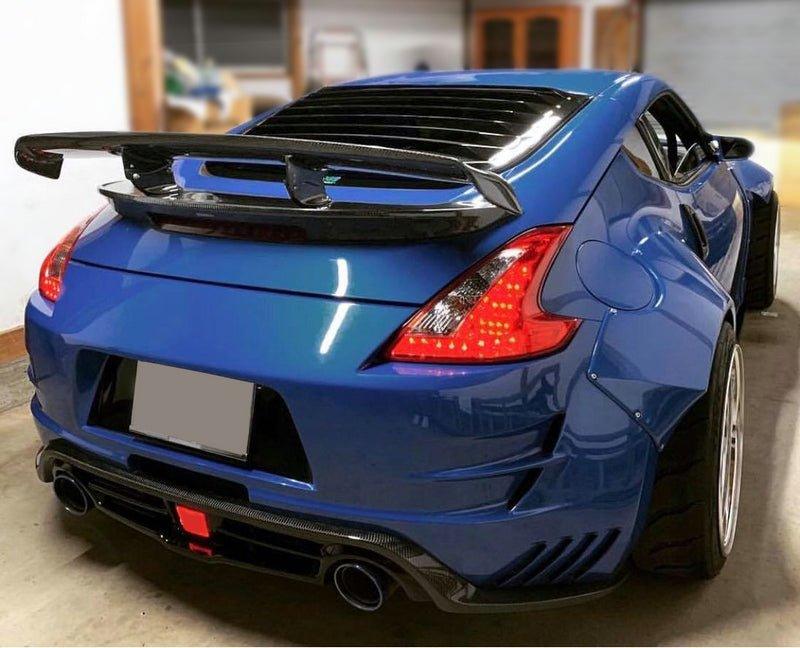 VRSA2 Style Rear Bumper - Nissan 370Z  ( 2009 - 2020 ) Z34