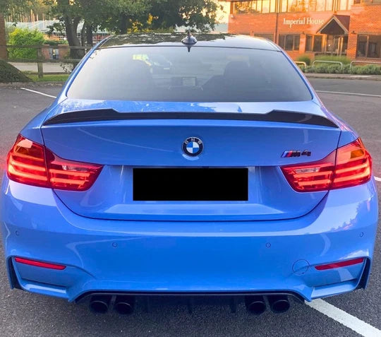 Carbon Fiber Rear Lip Spoiler V2 - BMW M4 F82 (2014-2020)