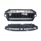 RS4 Style Honeycomb Grill - Audi A4 S4 RS4 Sedan Hatchback (2020-2025) B9.5