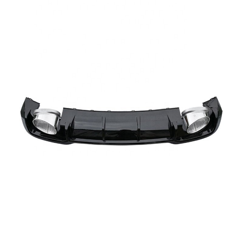 RS3 Style Carbon Fiber Rear Diffuser with Exhaust Tips - Audi A3 S3 Sedan (2017-2020) 8V