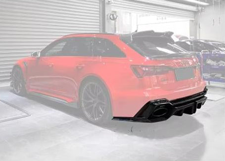 IMP Performance Carbon Fiber Rear Diffuser - Audi RS6 (2021-2022)