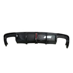 Carbon Fiber Rear Diffuser w/ Brake Light - Audi A4 S4 RS4 Sedan (2020-2025) B9.5