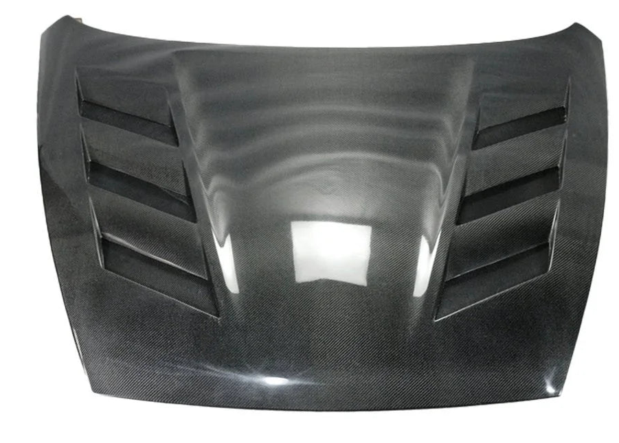 Amuse Style Vented Carbon Fiber Bonnet - Nissan 370Z ( 2009 - 2020 ) Z34