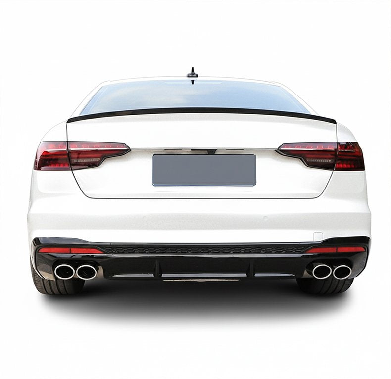 Carbon Fiber Rear Diffuser - Audi A4 S4 RS4 Sedan (2020-2025) B9.5