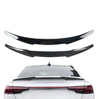 M4 Style Carbon Fiber Lip Spoiler - Audi A4 S4 RS4 Sedan (2015-2020) B9