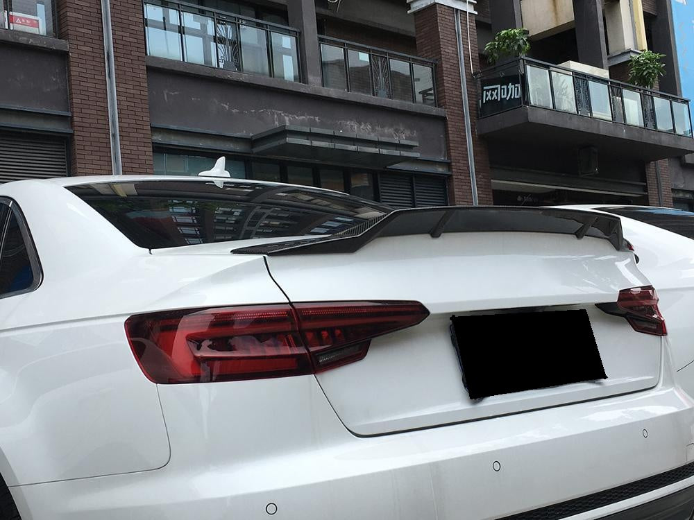 Duckbill Spoiler Carbon Fiber Lip Spoiler - Audi A4 S4 RS4 Sedan (2015-2020) B9